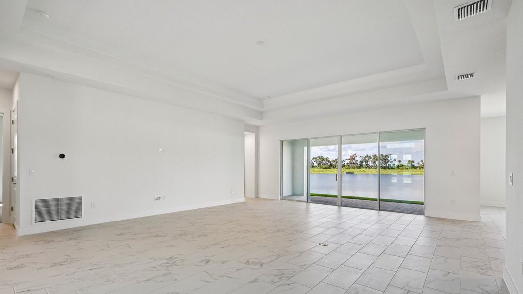 Furnished interior view inside a new home in Biscayne Landing at Seaire, Parrish (Image 25).