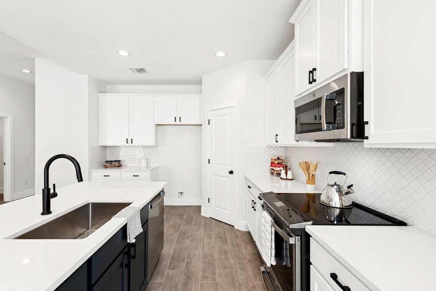 Furnished interior view inside a new home in , Lago Vista (Image 16). Furnished interior view inside a new home in , Lago Vista (Image 16).