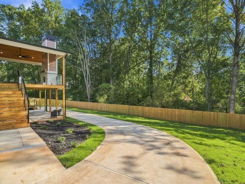 Exterior details and patio area of a home in , Marietta (Image 4).