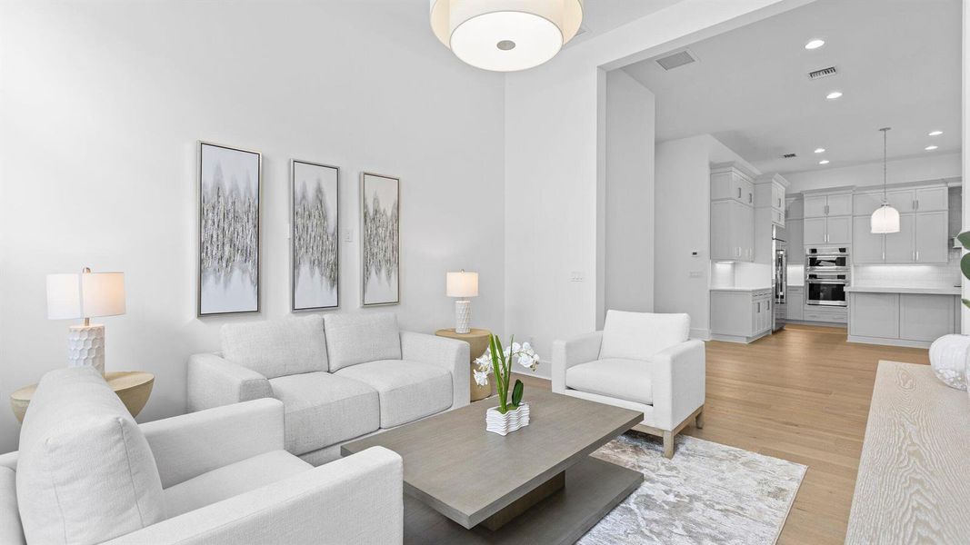 Great Room staged Great Room staged