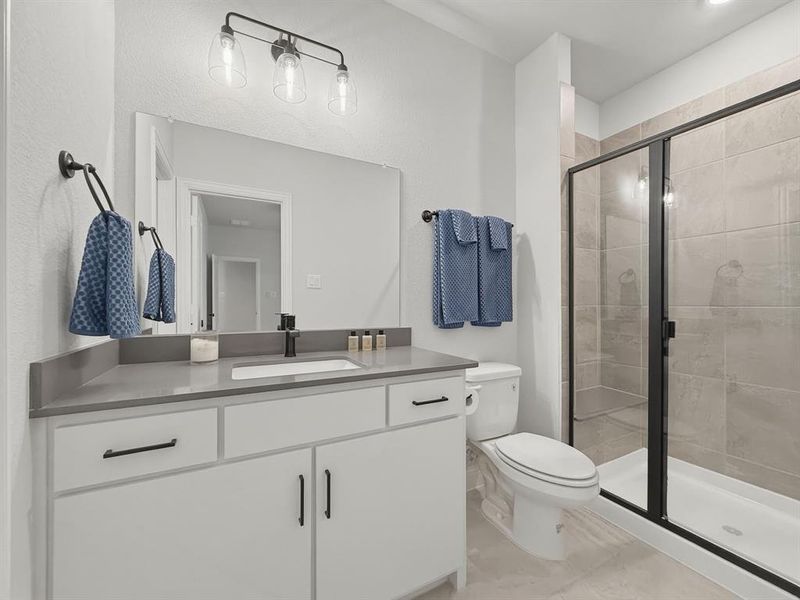 Furnished interior view inside a new home in , Rowlett (Image 27).