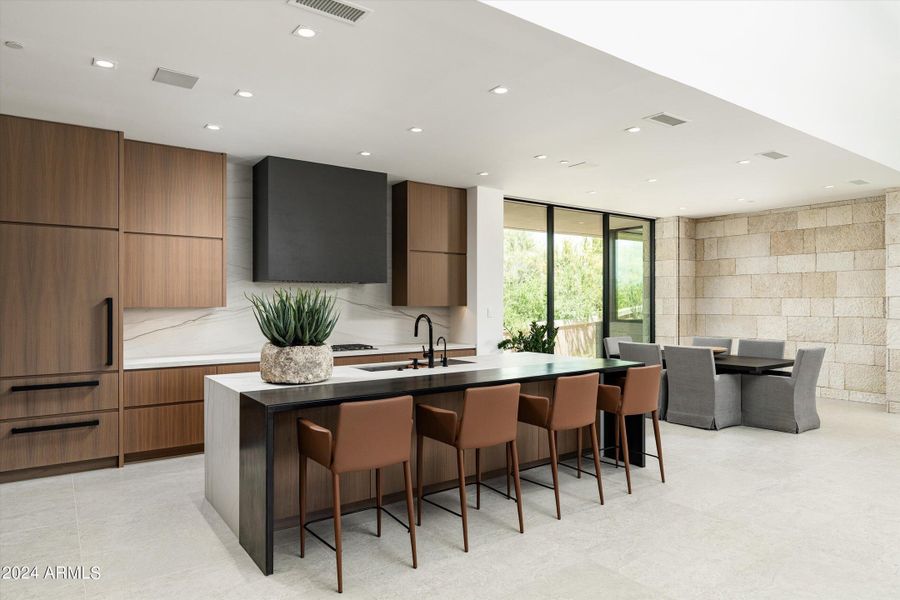 Kitchen and Dining Area