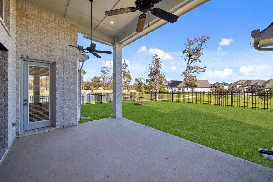 Exterior details and patio area of a home in , Spring (Image 25).