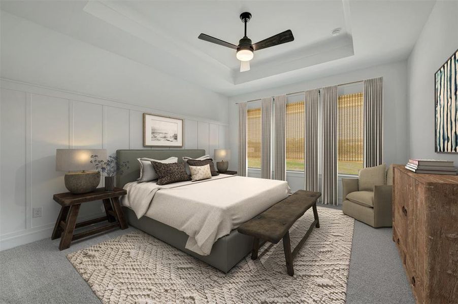 Furnished interior view inside a new home in Heath Golf & Yacht Villas, Heath (Image 14). Furnished interior view inside a new home in Heath Golf & Yacht Villas, Heath (Image 14).