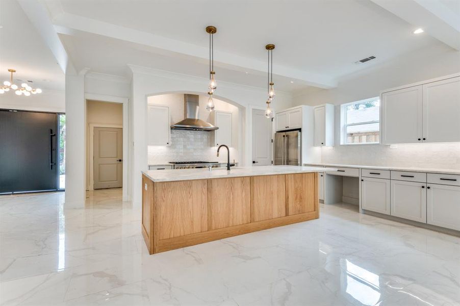 Furnished interior view inside a new home in , Dallas (Image 7).