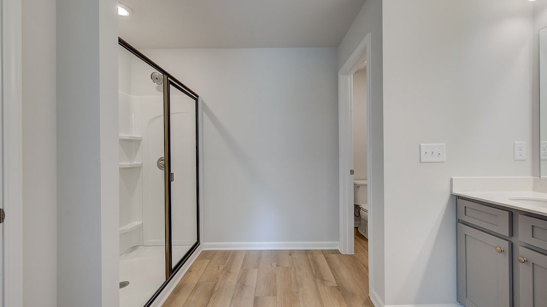 Furnished interior view inside a new home in Avery Landing, McDonough (Image 4).