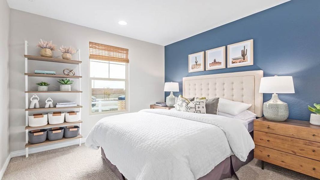 Representative furnished interior of a home built from the Sapphire by Taylor Morrison in Paradisi, Surprise (Image 25).