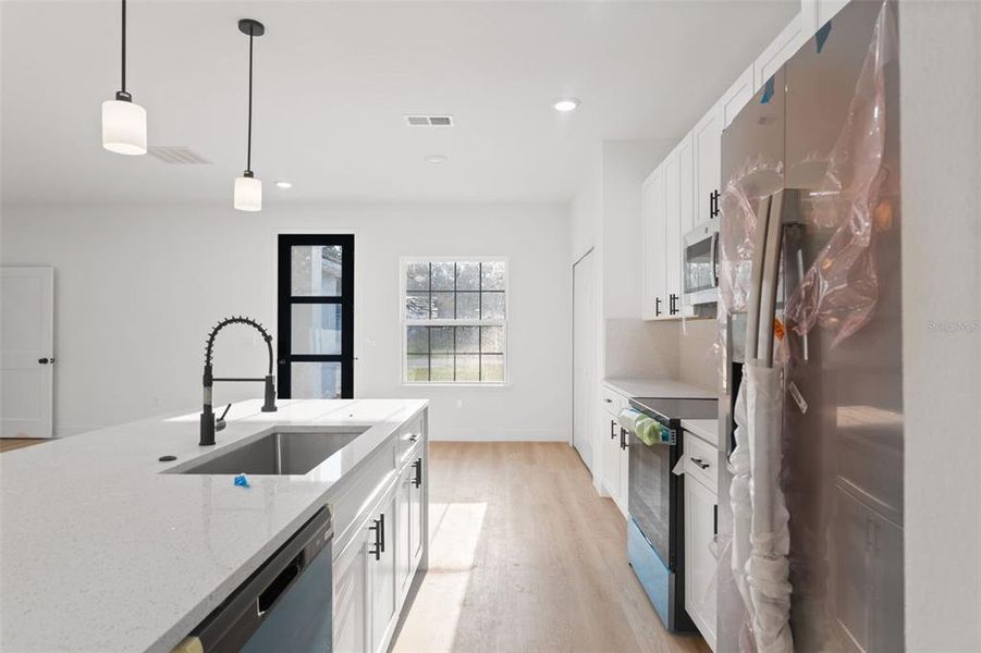 Furnished interior view inside a new home in , Ocala (Image 10). Furnished interior view inside a new home in , Ocala (Image 10).