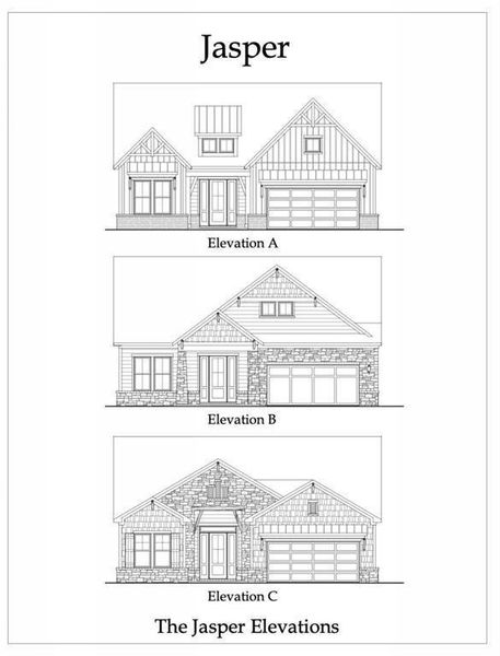 Front exterior of a new home in , Ellijay, GA, highlighting curb appeal (Image 11).