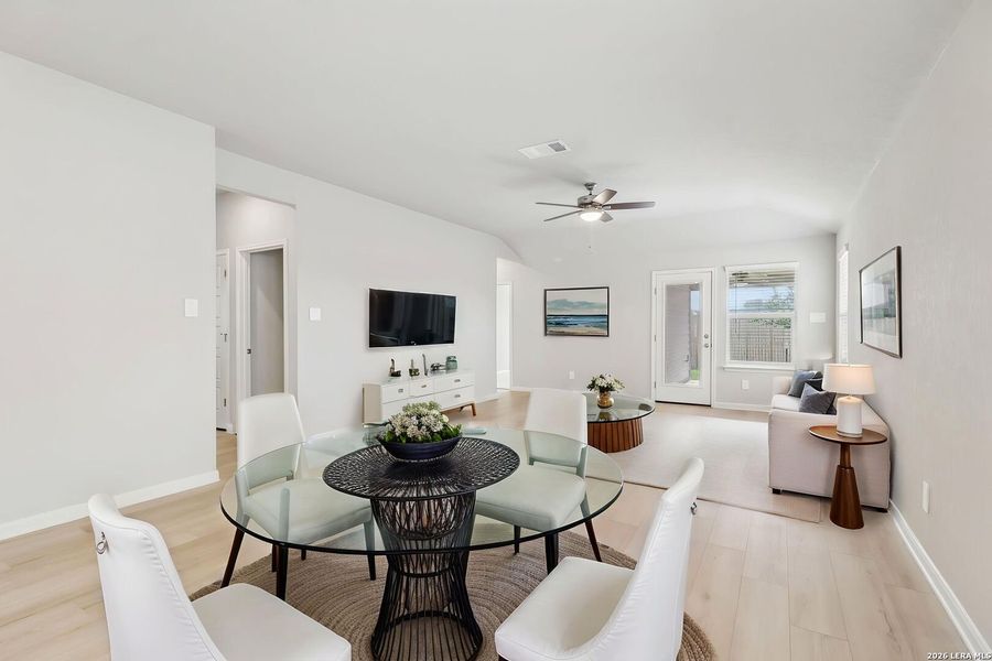 Furnished interior view inside a new home in Thomas Pond, San Antonio (Image 11).