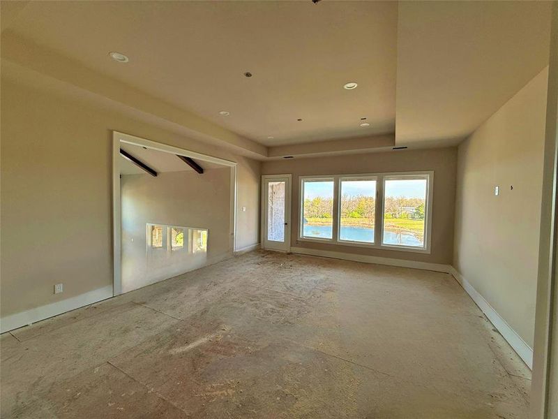 In-progress construction of a new home in , Weston, TX (Image 22).