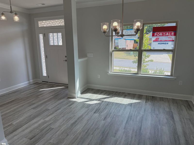 Spacious, unfurnished interior of a new home in Bracken Woods, Piedmont (Image 9). Spacious, unfurnished interior of a new home in Bracken Woods, Piedmont (Image 9).