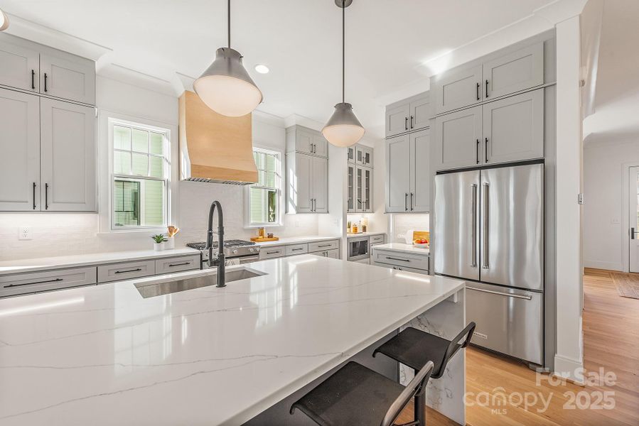 Furnished interior view inside a new home in , Charlotte (Image 11).