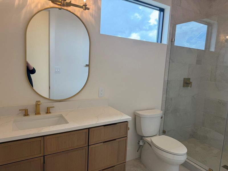 Furnished interior view inside a new home in , Houston (Image 9).