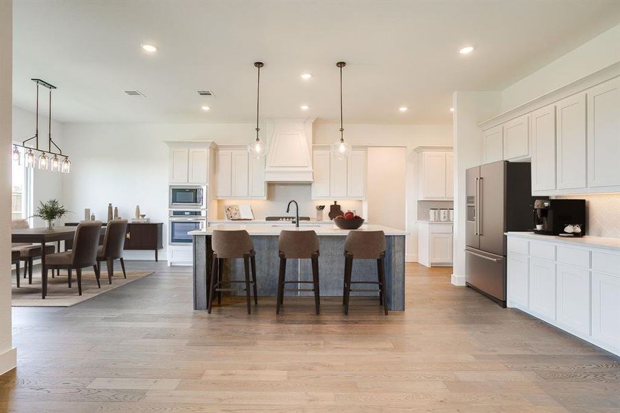 Furnished interior view inside a new home in Pecan Grove, Burleson (Image 18).