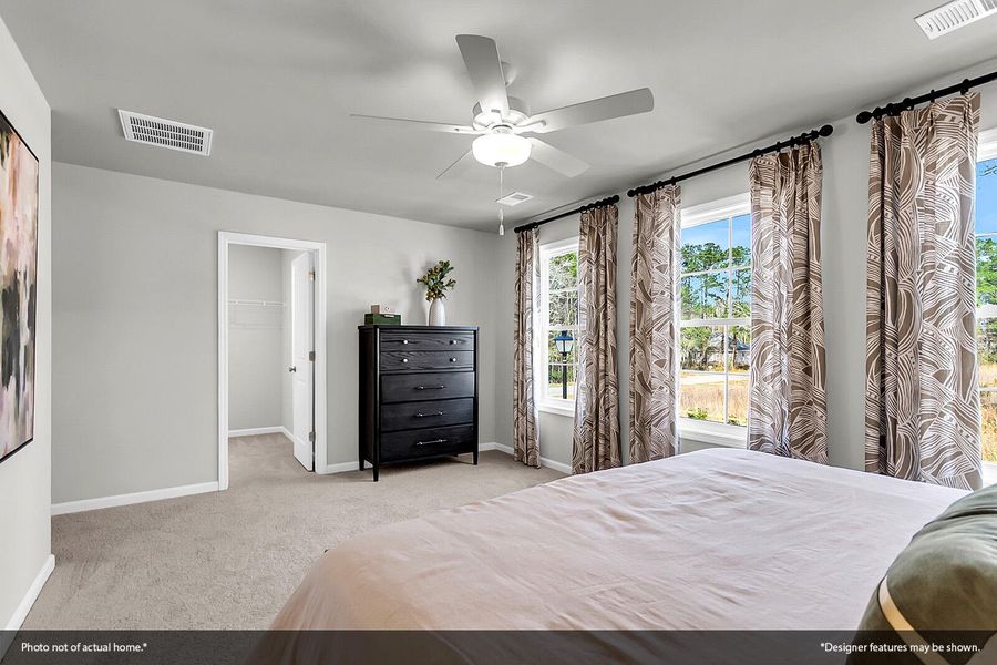 Furnished interior view inside a new home in Central Creek, Goose Creek (Image 6).