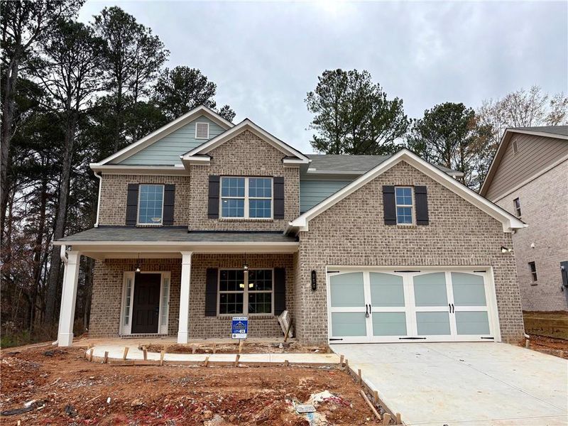 In-progress construction of a new home in , Grayson, GA (Image 13).