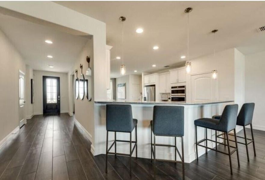 Furnished interior view inside a new home in Veranda Gardens, Port St. Lucie (Image 5).