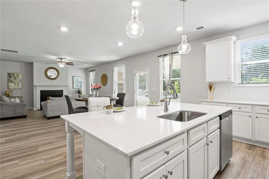Furnished interior view inside a new home in Burchwood, Stockbridge (Image 17). Furnished interior view inside a new home in Burchwood, Stockbridge (Image 17).