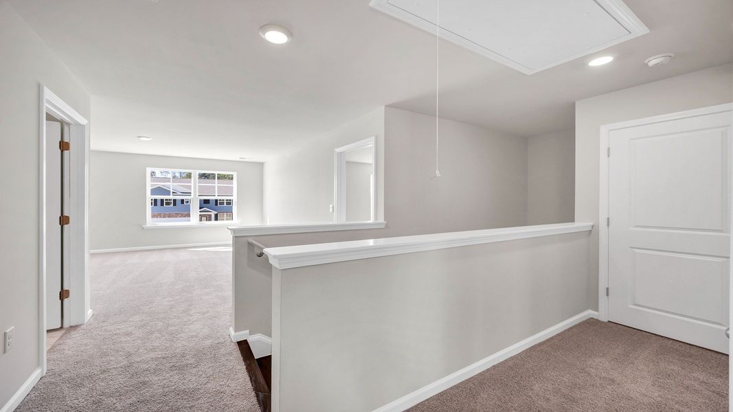 Spacious, unfurnished interior of a new home in Meadowview Plantation, Sumter (Image 17).
