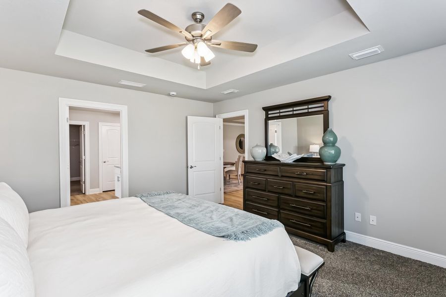 Furnished interior view inside a new home in Buckeyes Landing, Navarre (Image 16).