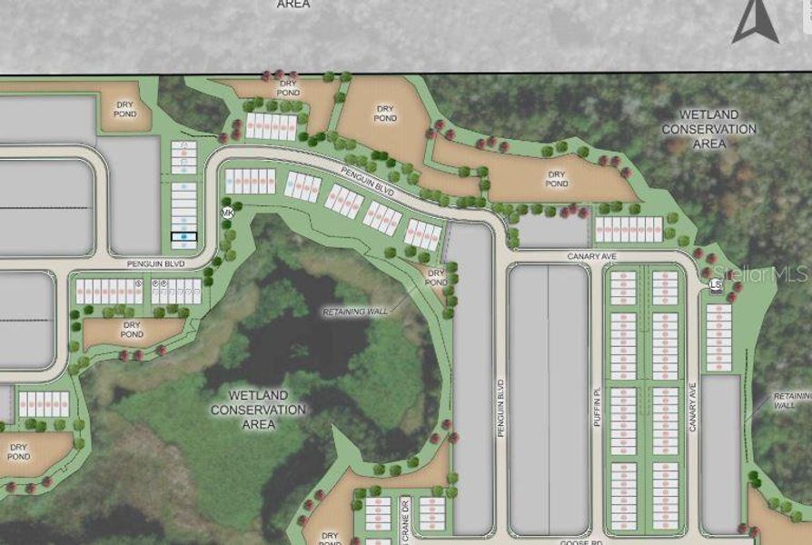 Horse Creek at Crosswinds ~ Site Map