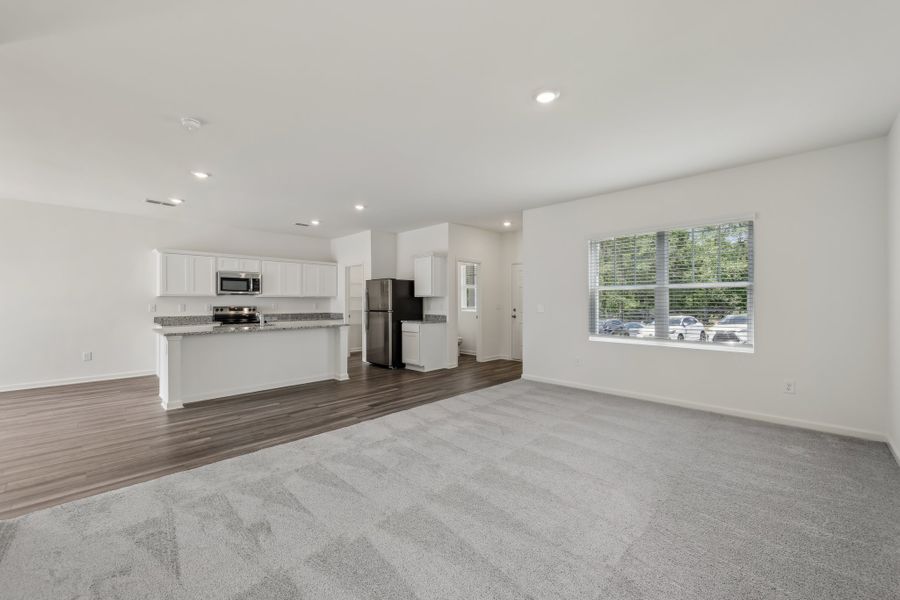 Representative unfurnished interior of a home built from the Neptune by Starlight Homes in Castlewood South, Taylor (Image 19). Representative unfurnished interior of a home built from the Neptune by Starlight Homes in Castlewood South, Taylor (Image 19).