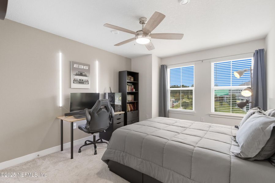 Furnished interior view inside a new home in Shearwater Townhomes, St. Augustine (Image 15).