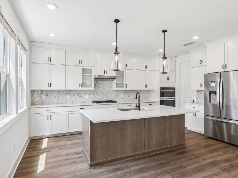 Furnished interior view inside a new home in Station Hill - Reserve Series, Franklin (Image 4).