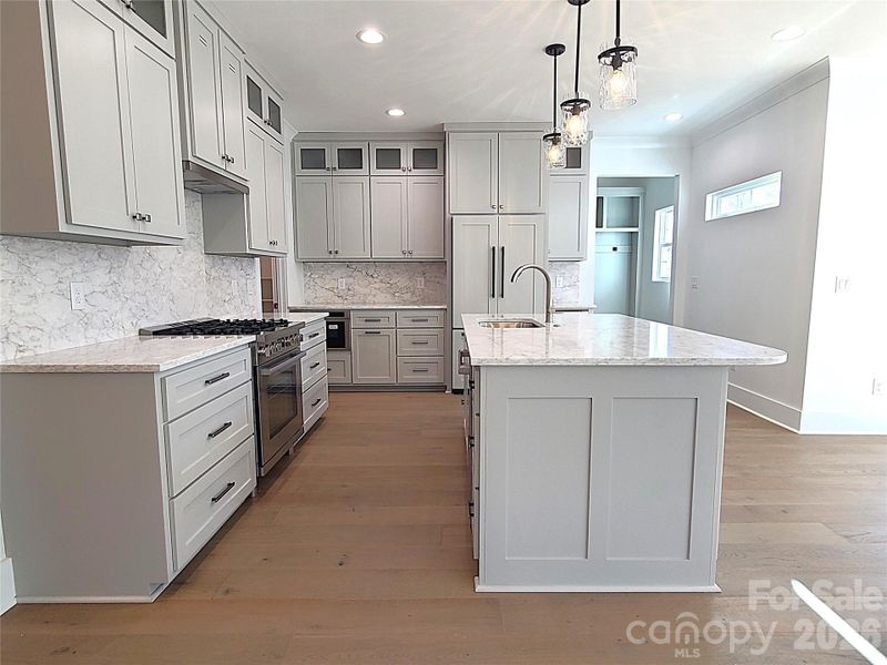 Furnished interior view inside a new home in , Hickory (Image 12).