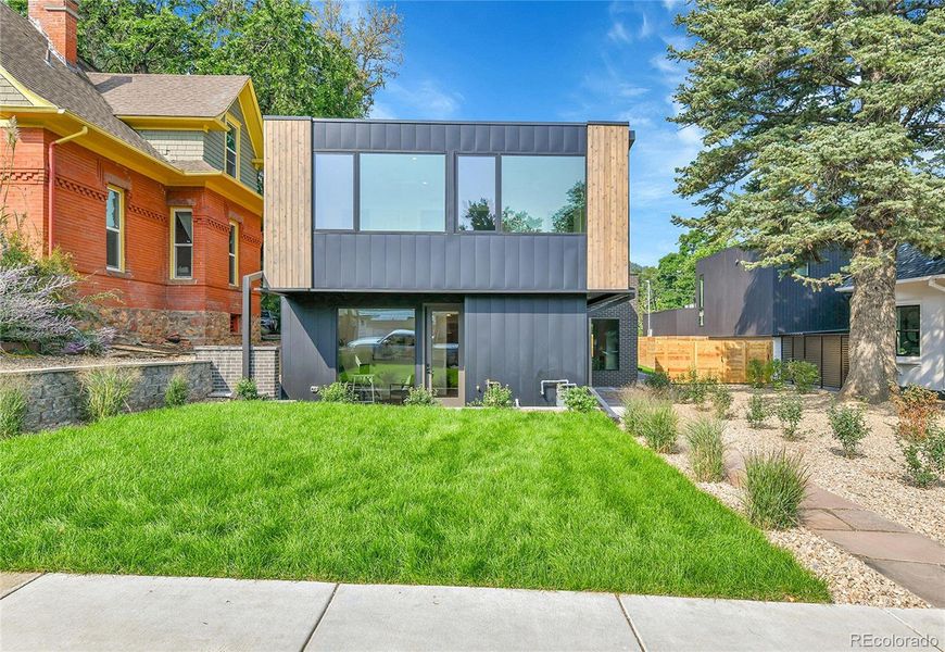 Front exterior of a new home in , Boulder, CO, highlighting curb appeal (Image 26).