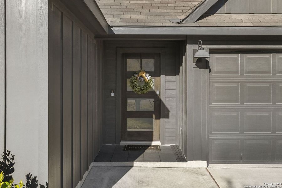 Exterior details and patio area of a home in Brookstone Creek, San Antonio (Image 25). Exterior details and patio area of a home in Brookstone Creek, San Antonio (Image 25).