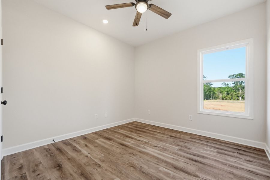 Spacious, unfurnished interior of a new home in McCarthy Estates, Defuniak Springs (Image 20). Spacious, unfurnished interior of a new home in McCarthy Estates, Defuniak Springs (Image 20).