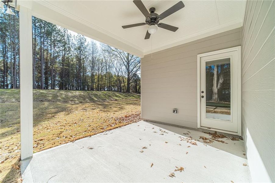 Exterior details and patio area of a home in , Monroe (Image 22).