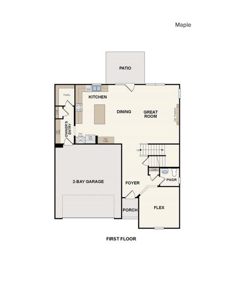2D floor plan layout of this home in Cannon Manor, Kannapolis, NC (Image 2). 2D floor plan layout of this home in Cannon Manor, Kannapolis, NC (Image 2).
