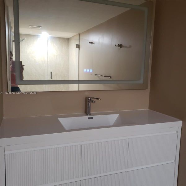 Close-up of interior finishes inside a home in , Hollywood (Image 10).