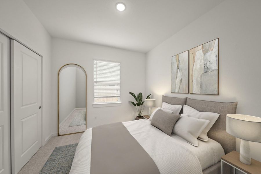 Bedroom 2 (*Photo not of actual home and used for illustration purposes only.)