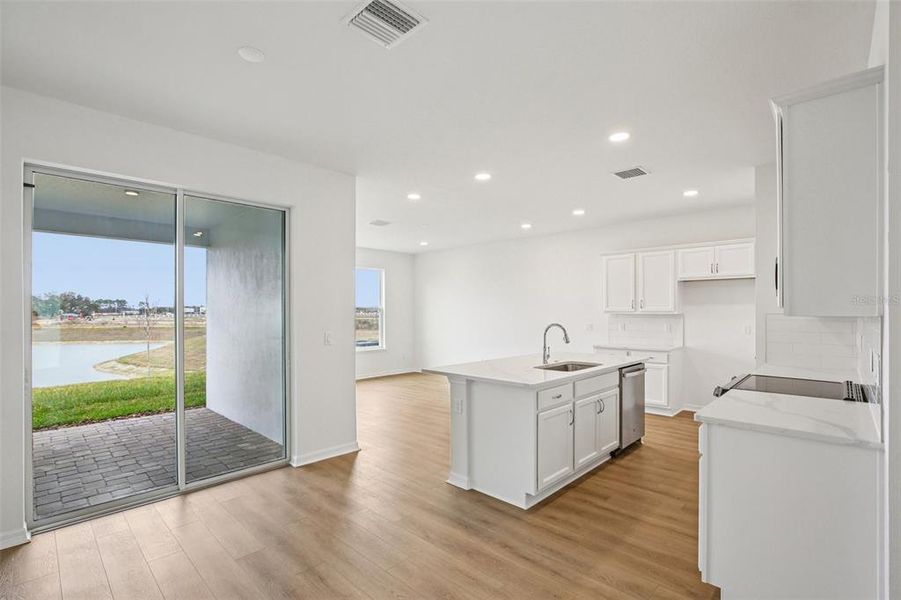 Furnished interior view inside a new home in , San Antonio (Image 6).