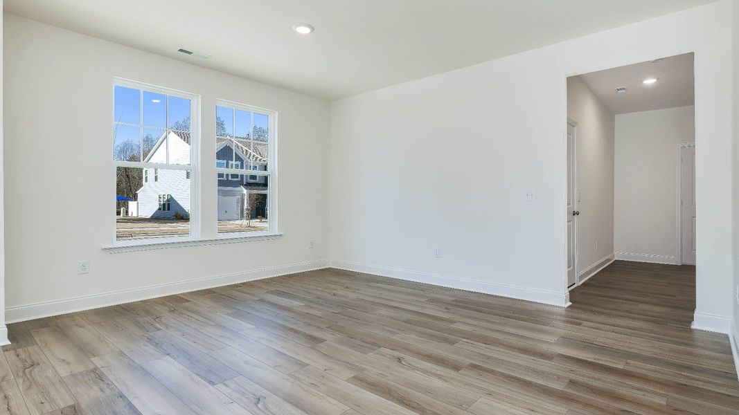 Furnished interior view inside a new home in Battle Bridge, Raleigh (Image 6).