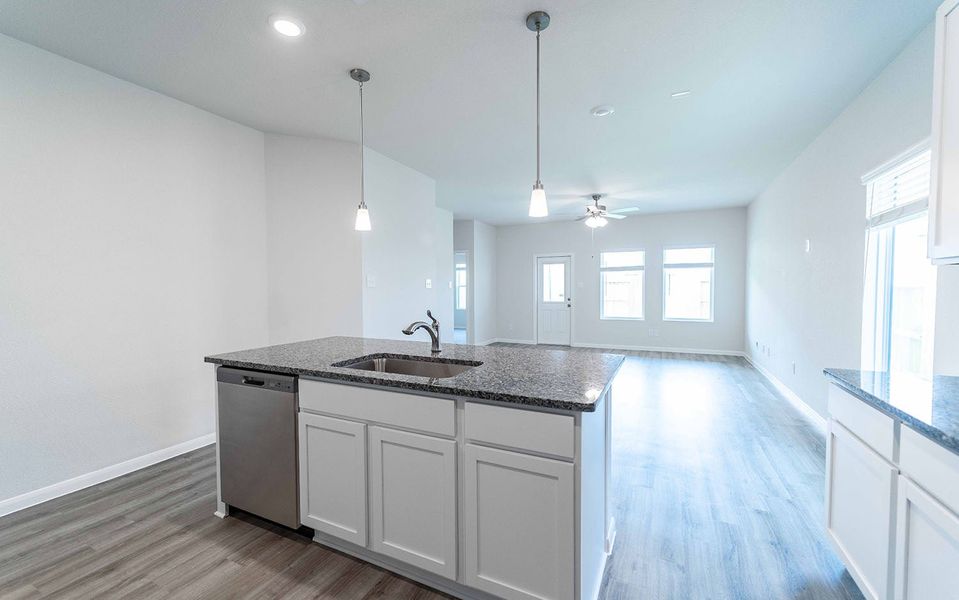 Furnished interior view inside a new home in Colony at Pinehurst, Pinehurst (Image 9).