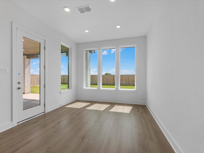 Spacious, unfurnished interior of a new home in Harvest Green, Richmond (Image 21). Spacious, unfurnished interior of a new home in Harvest Green, Richmond (Image 21).