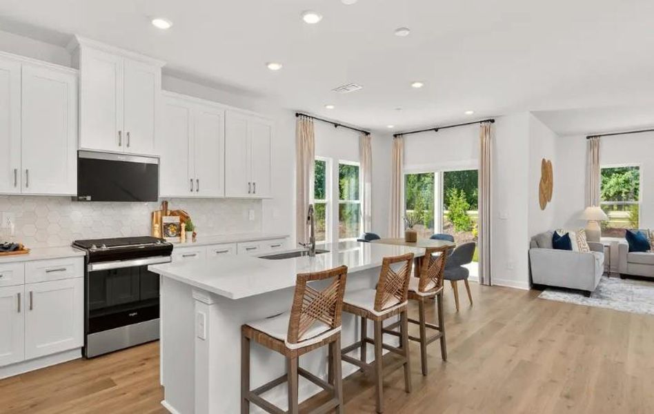 Furnished interior view inside a new home in River Pointe, Monroe (Image 9).