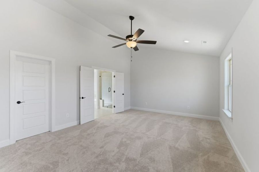 Spacious, unfurnished interior of a new home in Blacksmith, Stokesdale (Image 74).