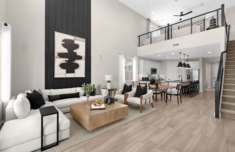 Representative furnished interior of a home built from the Firwood by Pulte Homes in Upper Canyon, Phoenix (Image 15). Representative furnished interior of a home built from the Firwood by Pulte Homes in Upper Canyon, Phoenix (Image 15).