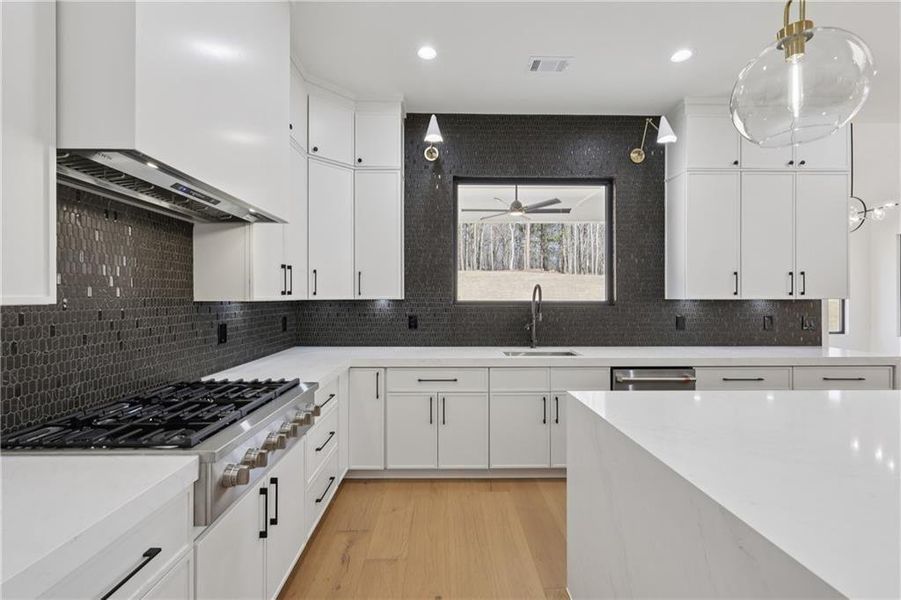 Furnished interior view inside a new home in , Auburn (Image 14).