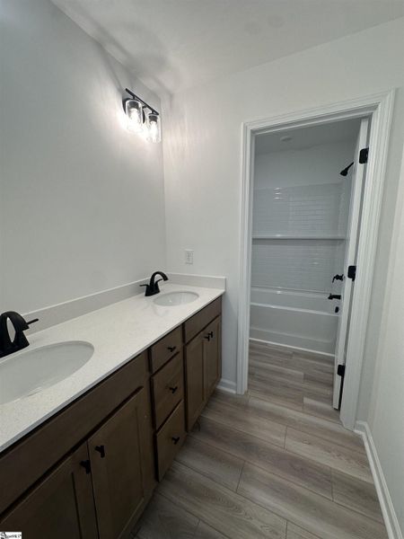 Furnished interior view inside a new home in Shiloh Trail, Wellford (Image 9).