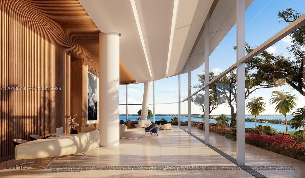 Condo located in Miami, FL showcasing its design and architecture (Image 4).