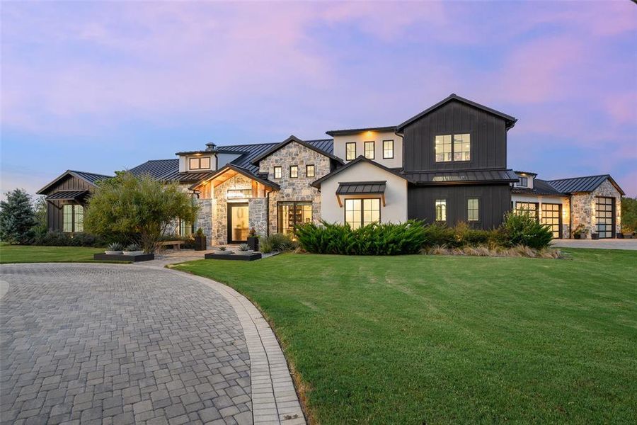 Front exterior of a new home in , Royse City, TX, highlighting curb appeal (Image 22).