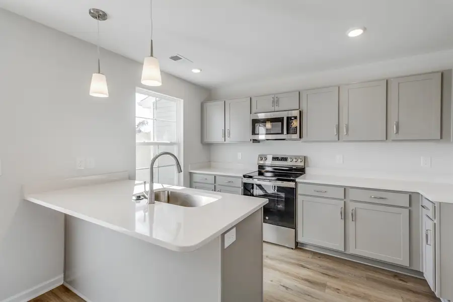 Furnished interior view inside a new home in Astoria, Columbia (Image 7).