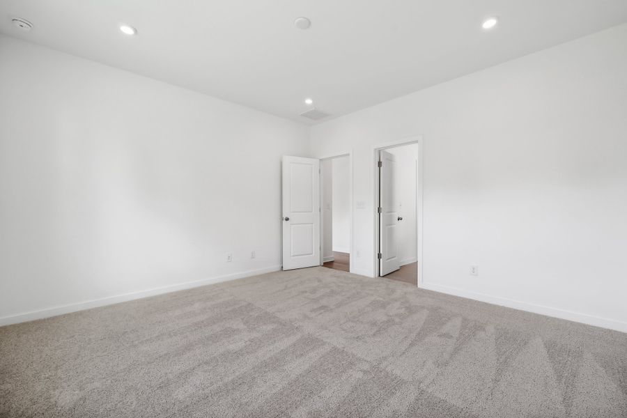 A room with white walls.